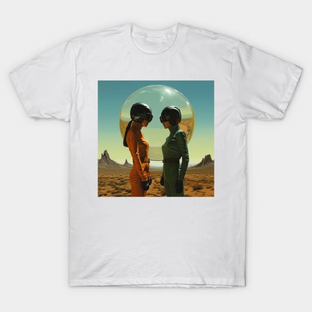 Intergalactic Visions 02 T-Shirt by saudade